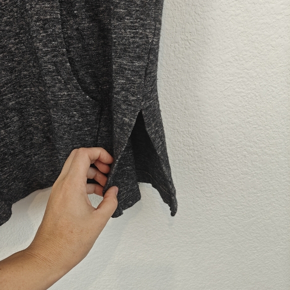 Bryn Walker Wool Blend Draped Cowl Neck Cap Sleeve Poncho Size Small Women's - Picture 4 of 15